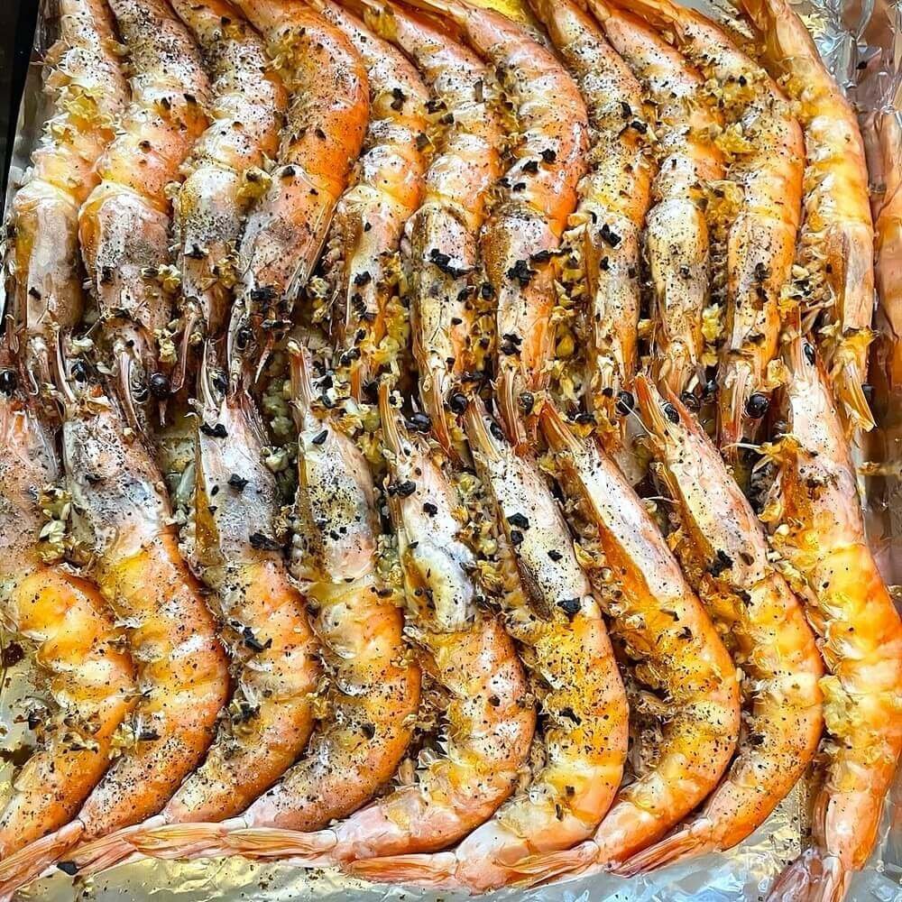 黑椒蒜鹽焗蝦 4227.0