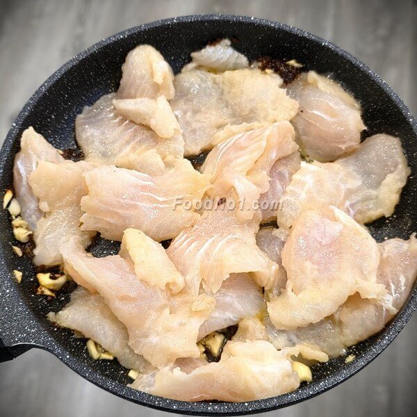 豉汁滑魚片叮粉絲-材料