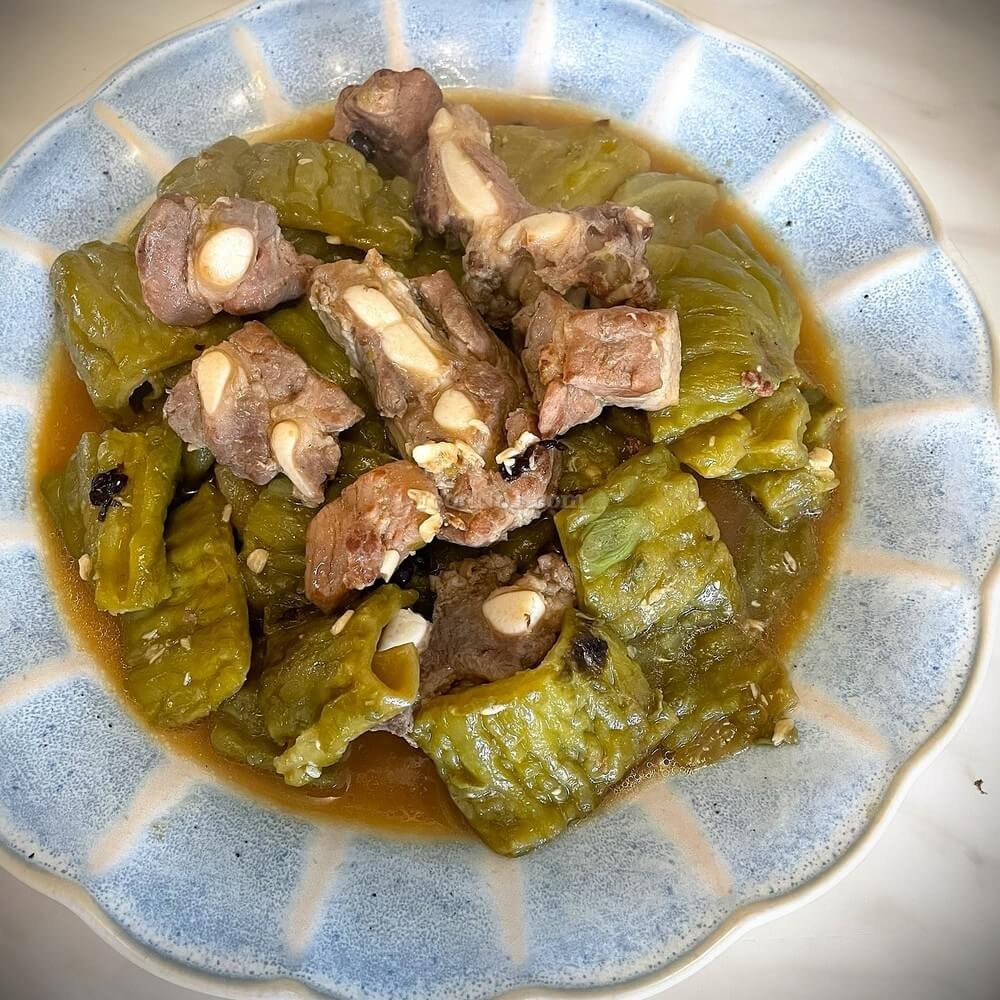 苦瓜炆肉排