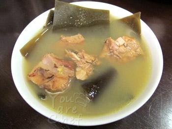 mung bean_seaweed_soup