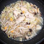 鹹蛋魚片雜菌暖窩