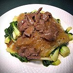 咖哩牛肉燴粉絲奶油白菜心