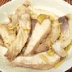 薑絲炒鯇魚腩