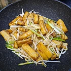 家常芽菜炒蝦米腸粉