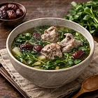 西洋菜蜜棗豬骨湯