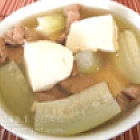 節瓜肉片豆腐湯