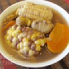 糯米粟栗子紅蘿蔔湯