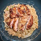 惹味香葱雞扒撈公仔麵