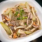 合掌瓜海鮮菇炆粉絲