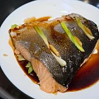 微波叮三文魚扒