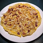 臘腸煙肉芽菜芙蓉蛋