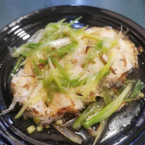 蔥燒鱈魚扒